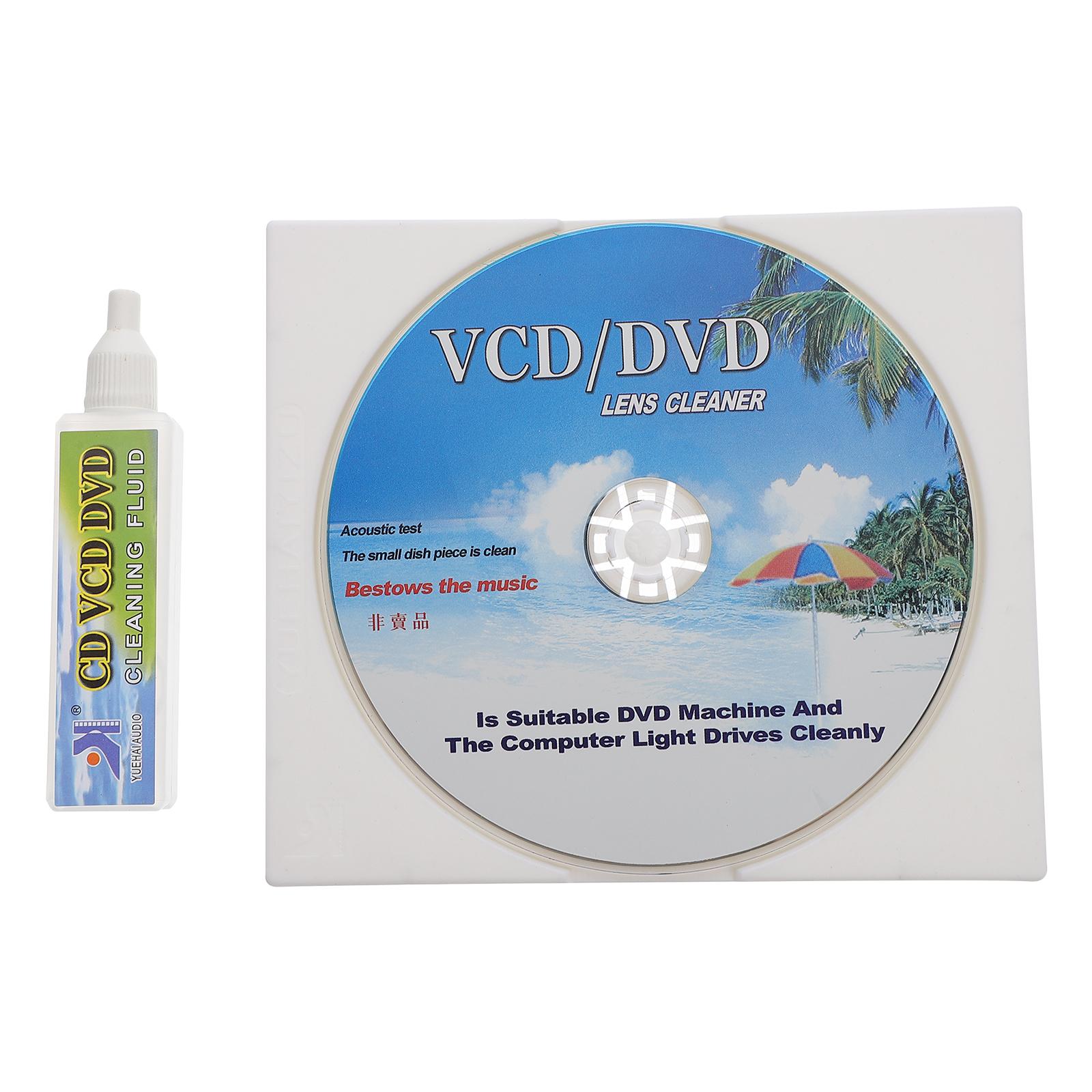 

1 Set Disc Cleaning Set Player Maintain Equipment for CD/VCD/DVD Player синий