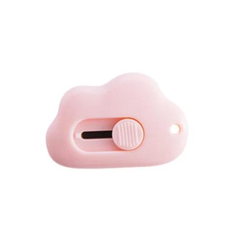 Cute Rabbit Cloud Color Mini Portable Practical Knife Paper Cutting Machine Paper Cutting Machine Razor Blade Office Stationery
