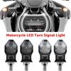 8mm Mini Motorcycle LED Turn Signals Light Amber Indicator Flasher Lamp For Honda Yamaha 12V Motorcycle Turn Signal Lights