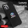 Luxury Suede All-inclusive Phone Case Protector Cover For BMW 50th for iPhone 11 12 13 14 15 16 17 Pro X XR XS Max Mini 7 8 Plus FS0