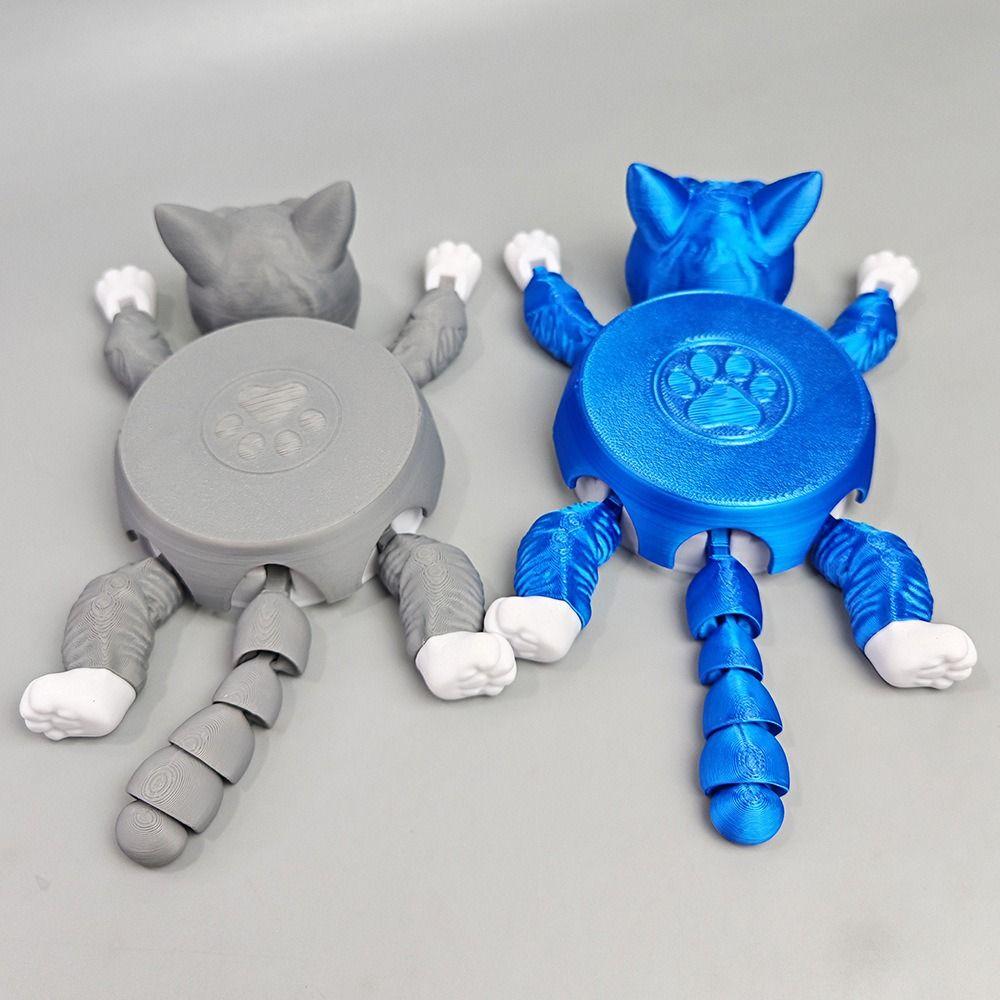 Press Type Cat Cup Pad Quirky Toys Frightened Cat Cat Base Cup Mat Panicked Cat Coaster  Kids Gifts