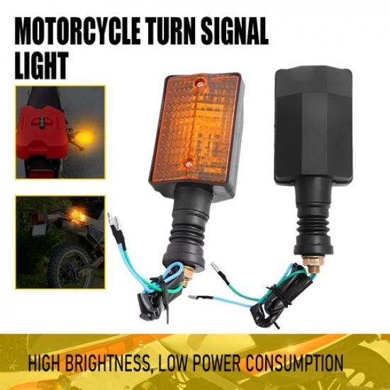 

Pair Rear Signal Turn Indicators Lights Blinker lamp For Yamaha XT600 1984-1989