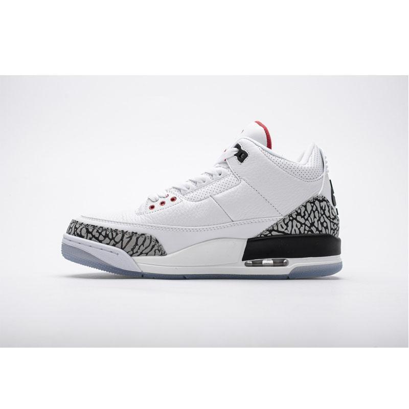 Zapatos de baloncesto para hombres Retro 3 Blanco Negro Cemento 3M Hombre  Deportes Zapatillas De diseño Entrenadores al aire libre comprar a buen  precio — entrega gratuita, reseñas reales con fotos — Joom