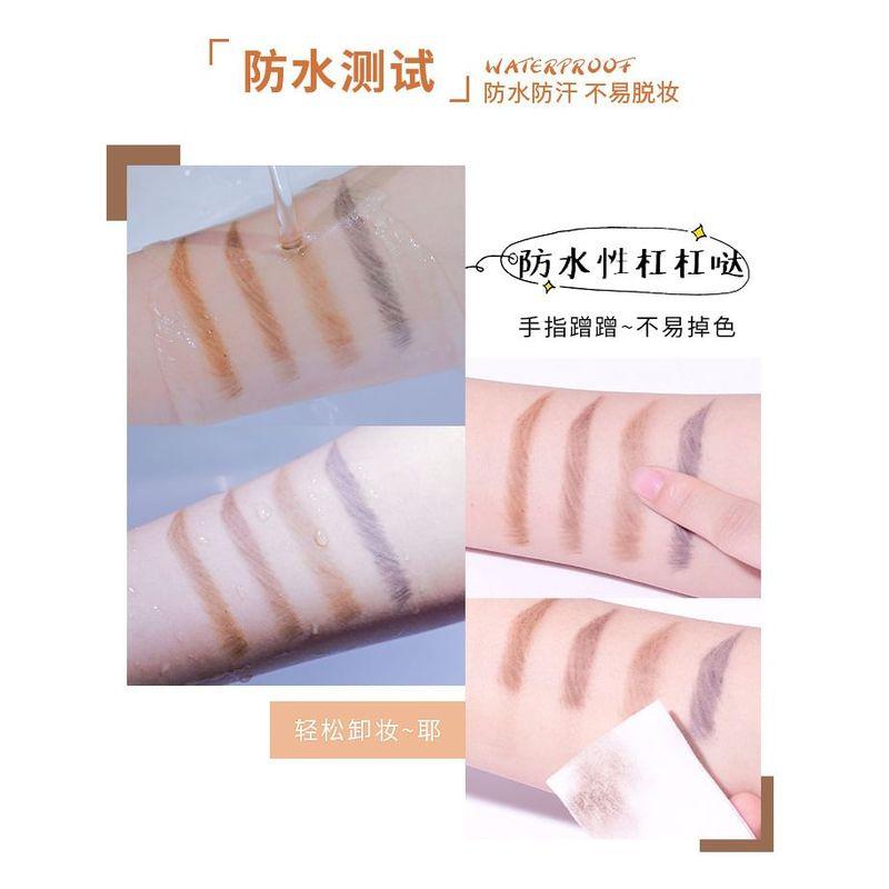 Xixi - Dual Head Eyebrow Pencil - 3 Colors