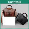 Elegant Retro Style Pu Leather Handbag With Spacious Design For Women In 2023
