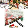 Vibrant Electric Led Musical Train And Track Set For Kids Christmas Gift Home Decor