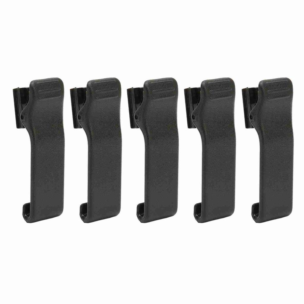 5Pcs Radio Belt Clip Plastic Portable Replacement Radio Belt Clip for Motorola GP88 GP88S GP2000
