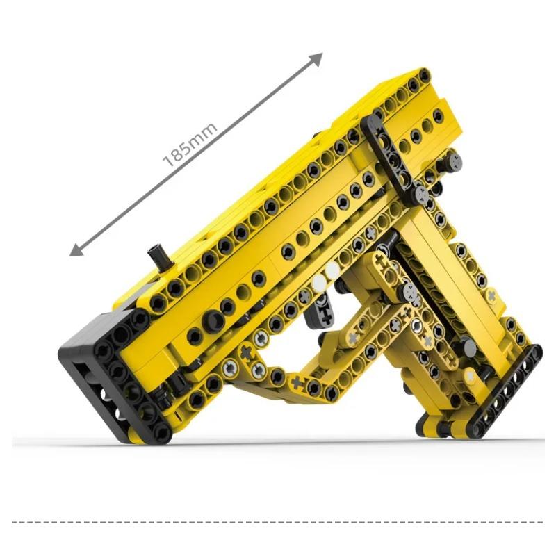 Type 92 Model Building Blocks Launchable Military Army Weapon Toy Fire Burst Weapon Brick Shootable Gun Bricks Children Gifts