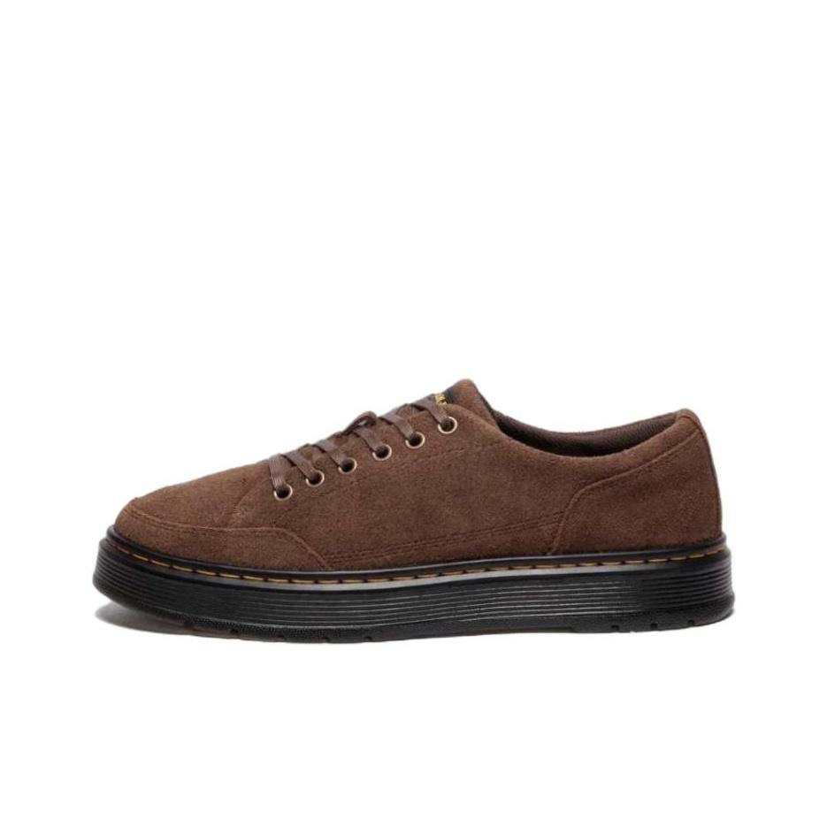 Dr. Martens Brookline Comfortable Minimalist Low-Top Sneakers Unisex sneakers Brown 41544200 36