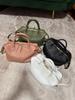 Women's Genuine Leather Soft Cowhide Handbag and Shoulder Bag
