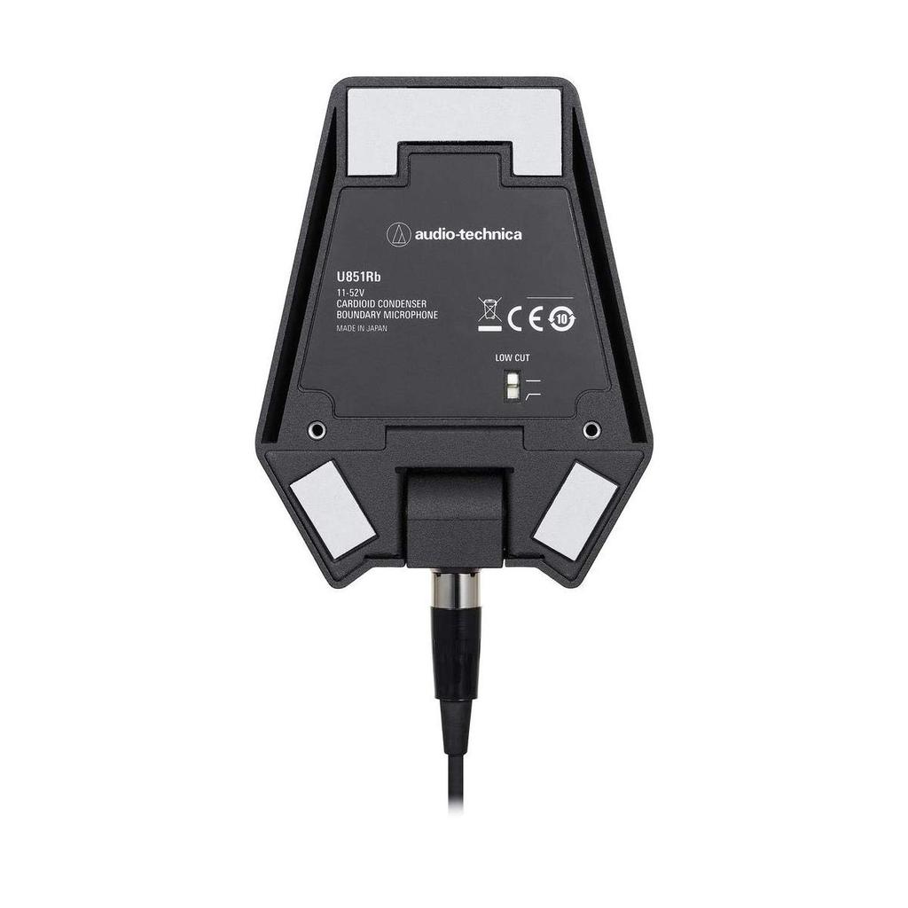 Audio-Technica U851RB Cardioid Condenser Boundary Microphone Phantom Power Black