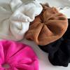 New Extra Large Hair-drying Scrunchies Autum Winter Elastic Faux Fur Plush Hair Tie Water Absorbing Hair Accessories Girls Women
