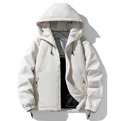 New Winter Data Cotton Jacket Cotton Jacket Men's Hooded
