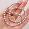 1String, Boho Natural Freshwater Pearls, Rice-shaped Pearl Beads, 5-6 Mm, for DIY Necklace Bracelet, Jewelry Making, Birthday Party Crafts, 36cm