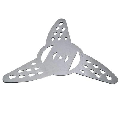 3 Teeth Grass Trimmer Cutter Heads Mental Cutter Multifunctional Weed Eater Head Stainless Steel Mower Parts