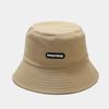 Ins Student Basin Hat Female Spring and Summer Internet Celebrity Versatile Couple Showing Face Small Shade Sub-letter Bucket Hat Trendy Brand