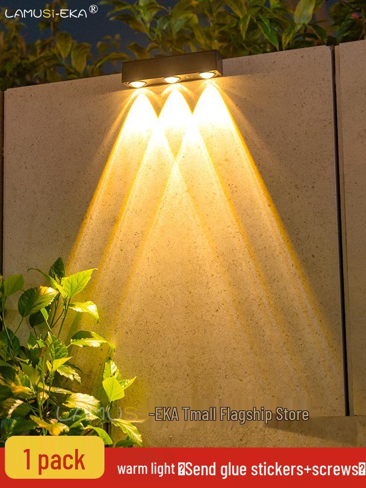 

Solar Outdoor Courtyard Spotlight: Home & Street Lighting for Garden, Balcony, Wall Wash, and Enclosure Ambience