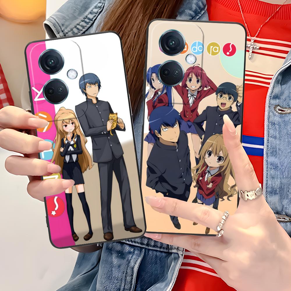 Anime Toradora Mobile Cell Phone Case for OPPO Find X9 X8 X7 X6 X5 X3 X2 Plus s Pro Ultra Lite Colorful Printing Cover Pretty