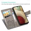Etui portfelowe z klapką z wytłaczanym motylem, wykonane ze skóry, na telefon Samsung A12 A32 A52 A72 A02s A51 A71 A21 A21s A31 A11 A41 A01, tylna okładka