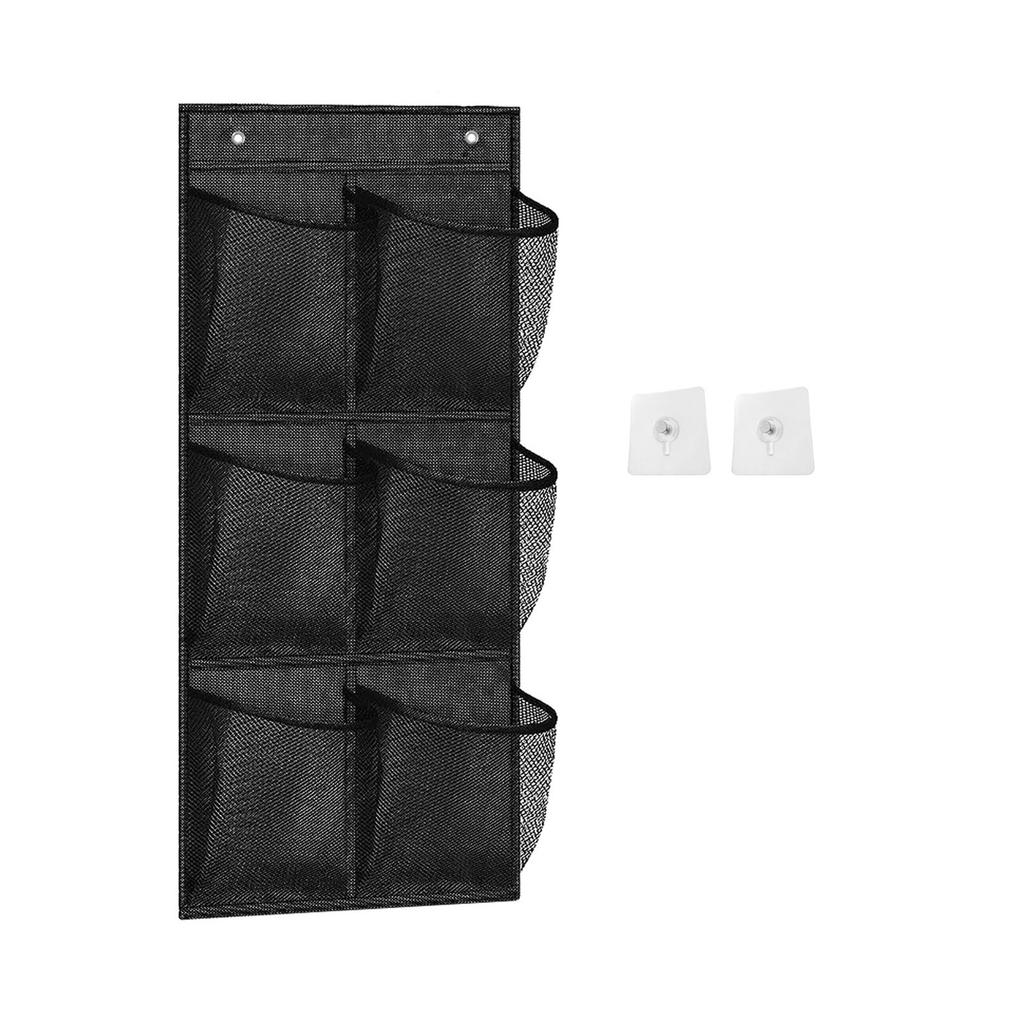 Salvaspazio Borsa a 6 Scomparti Organizzazione Efficiente del Bagno Con 6 Tasche Tessuto Non Tessuto Organizer da Appendere