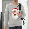 Men Sweatshirt Christmas Shirt Long Sleeve Funny Holdiay Crewneck Xmas Tops