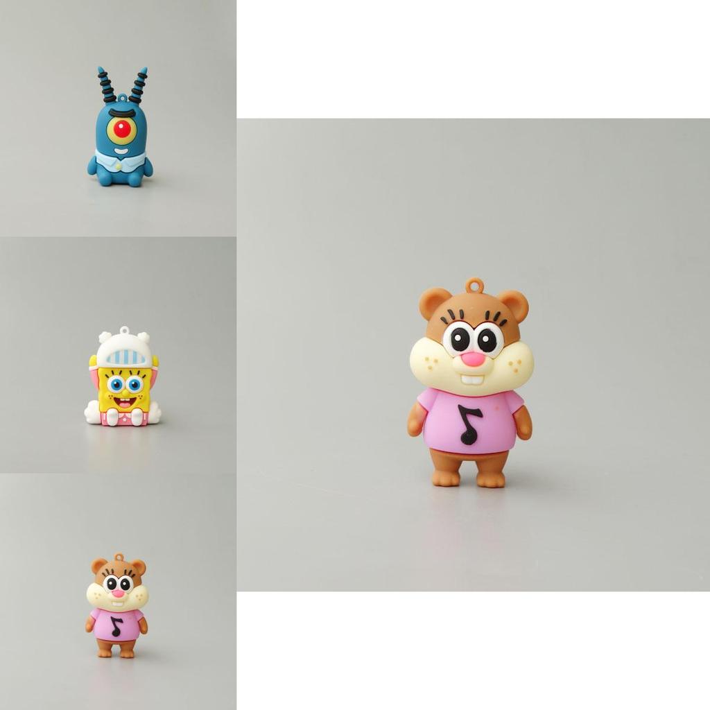 Spongebob Schwammkopf Herr. Krabs Actionfigur Modell Mit Schlüsselanhänger Für Heimdekor Liebhaber