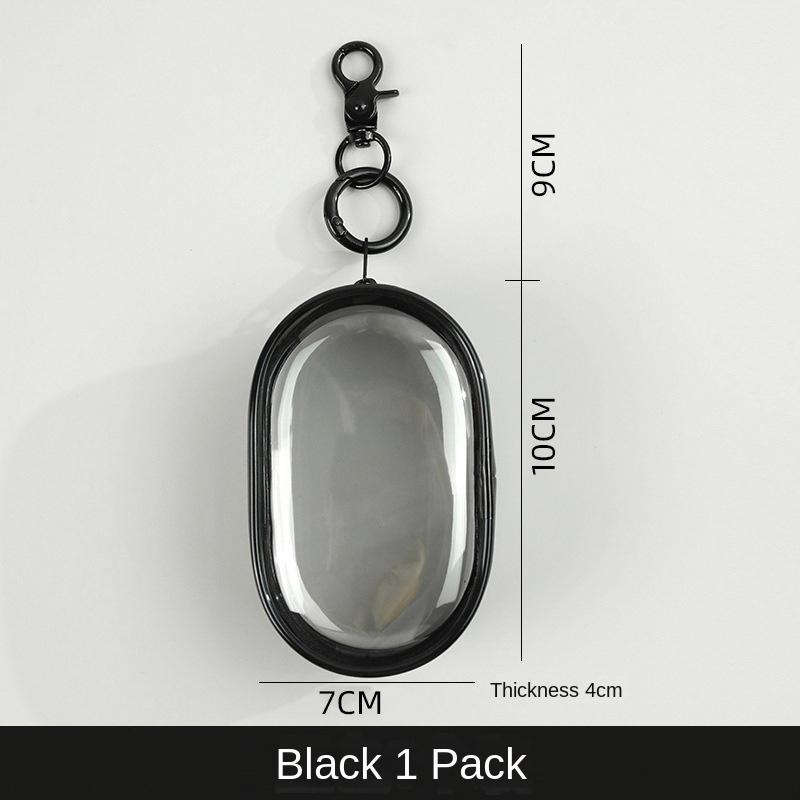 

3935 Кабель для передачи данных, зарядное устройство, прозрачная намотка, портативная выходная гарнитура, коробка для хранения ключей, сумка для мобильного телефона 1pc чёрный