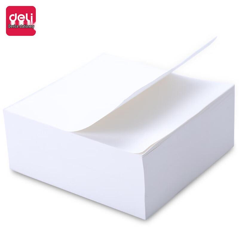 Deli 98x98mm White Memo Pad