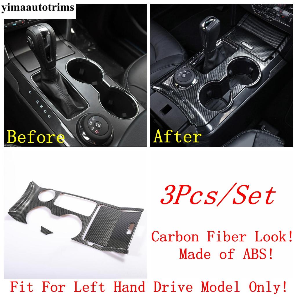 Steering Wheel / Pillar A Frame / Glove Box / Gear Shift Panel / Window Lift Cover Trim Accessories For Ford Explorer 2016 -2018