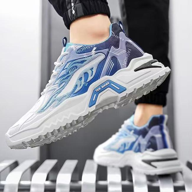 Neue Sommer Herren Sneaker Atmungsaktiv Stoßdämpfung Basketballschuhe Lässige Trendschuhe für Jugendliche Studentenschuhe