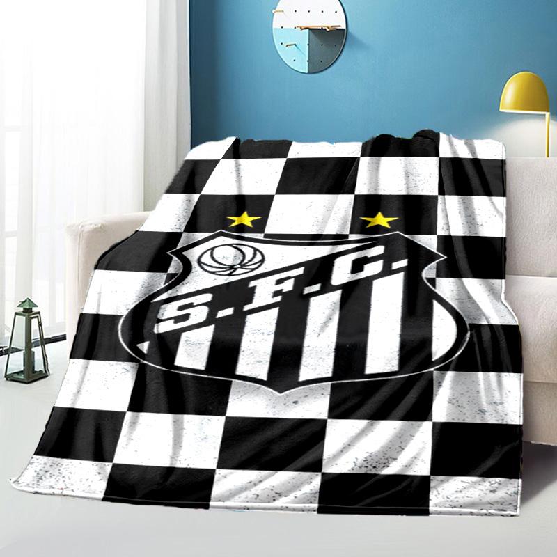 Fc Crest Design Printed Throws Blanket Soft Flannel Blankets for Couch Bed Gifts for Men Women Picnic Blanket Christmas Gifts