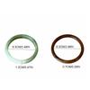 Stackable Round Bangle Muticolor Geometric Bracelets Vintage Resin Bracelets  Lady Gifts