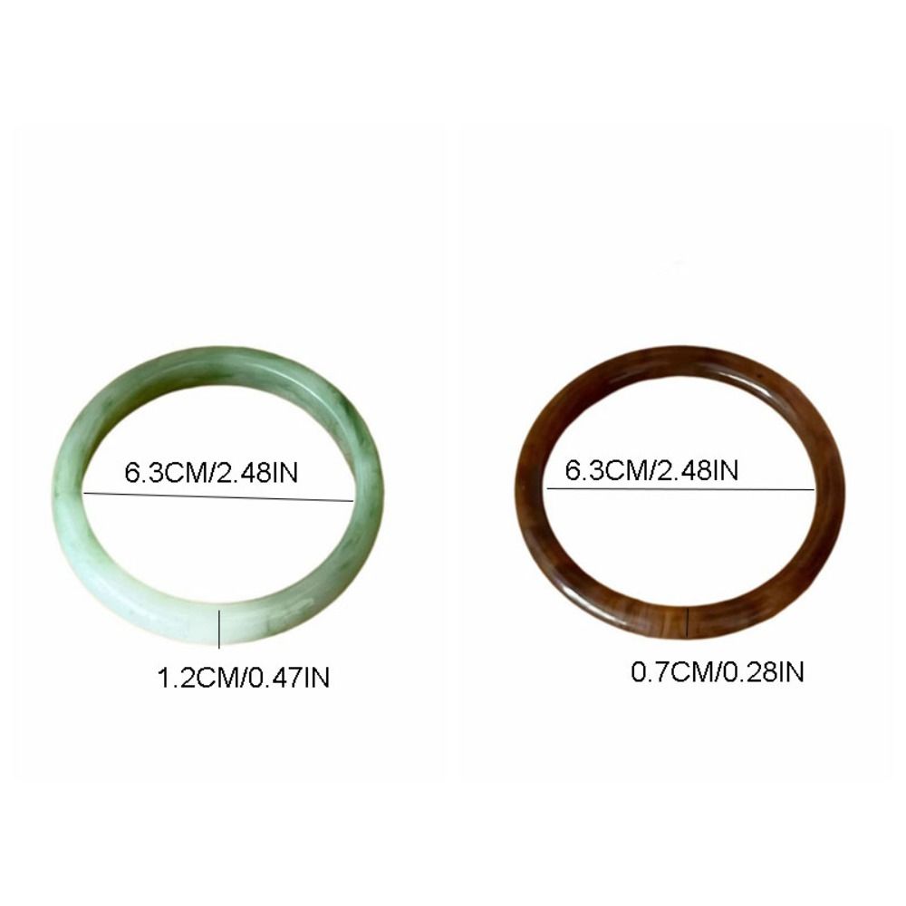 Stackable Round Bangle Muticolor Geometric Bracelets Vintage Resin Bracelets Lady Gifts
