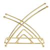 Napkin Holder Fashion Elegant Thickened X Shaped Hotel Table Napkin Holder Wrought Iron Vertical