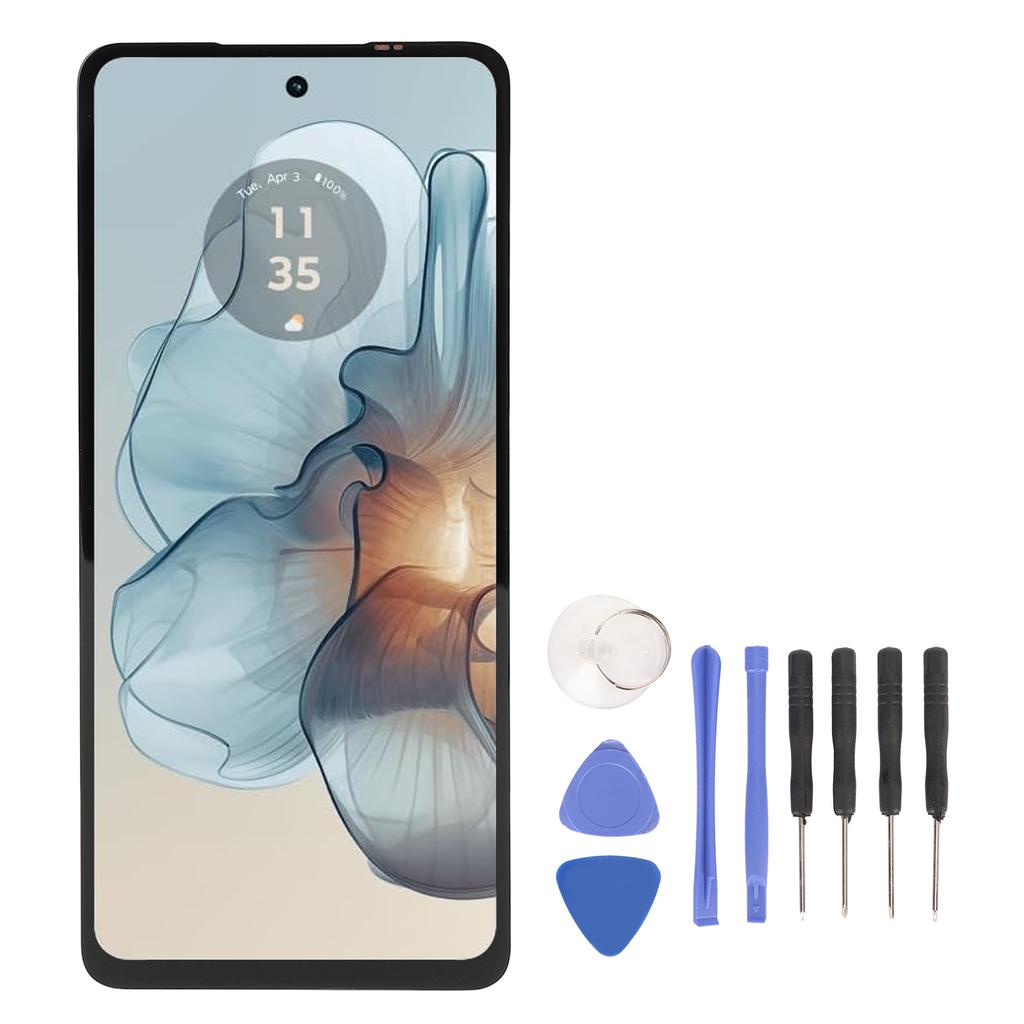 6.56 Inch LCD Screen Display Screen Digitizer Assembly with Repair Tools for G24 G04 G04S E14 XT2421 2 XT2423 1 XT2421