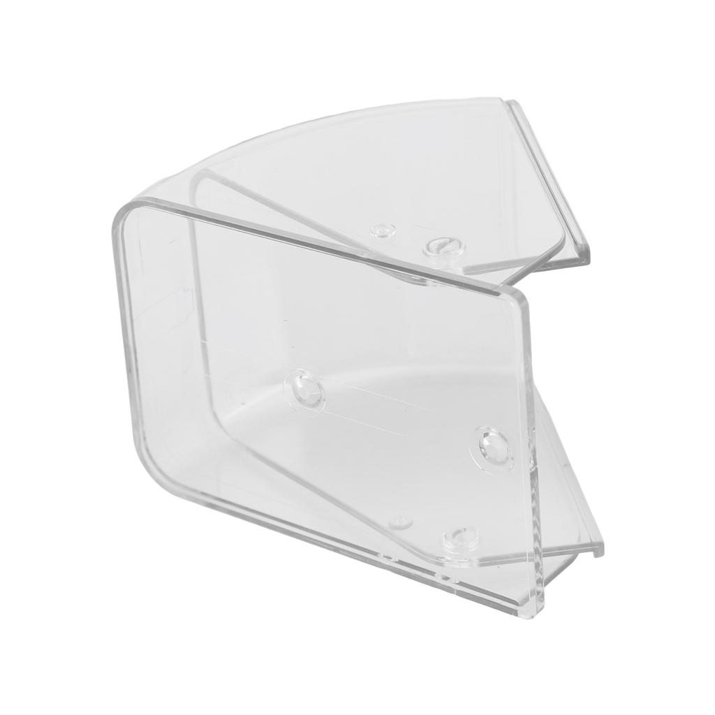 Weather Resistant Doorbell Cover Transparent Design for Easy Maintenance