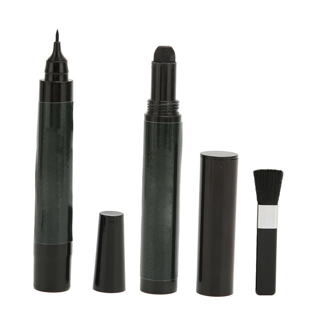 Beard Pencil Filler Men Long Lasting Waterproof Sweatproof Beard Pen Brush Shaping Styling Tool