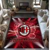 AC Milan Printed Crystal Velvet Rug Non‑Slip Crystal Velvet Carpet For Sofa Bedroom Indoor Home Decoration
