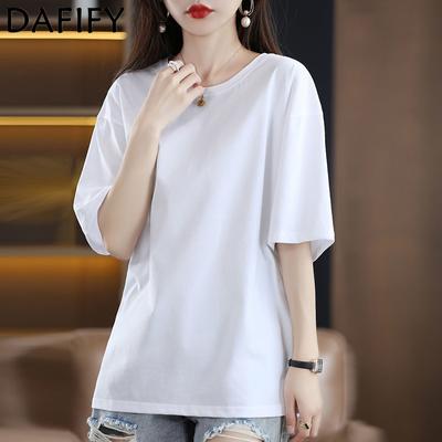 Damenmode, lässig, Sommer, Frühling, einfarbig, bedruckt, kurzärmelig, O-Ausschnitt, Blusen und Hemden