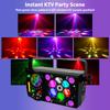 Wuzstar LED Halloween Lights Warm Color Glow Indoor Festive Decoration Household Dining Area Mantel Staircase Party Lighting