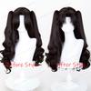 Fate Tohsaka Rin Cosplay Wig 80cm Long Black Woman Hair Anime Cosplay Wig Halloween Heat Resistant Synthetic Wigs