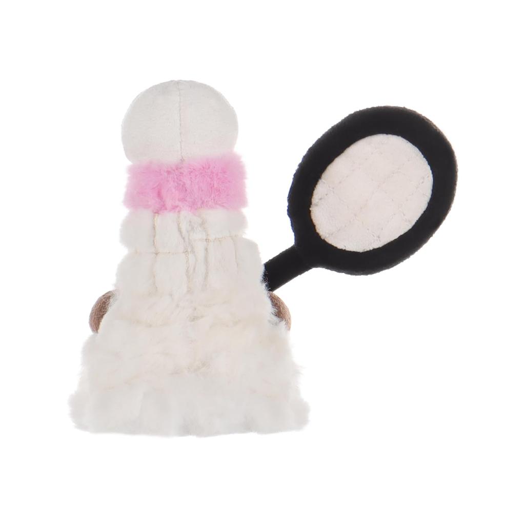 Apricot Lamb Happy Badminton Plüschtier für Kinder, Weich und Niedlich, Flauschiges Happy Badminton Spielzeug für Mädchen und Jungen, 11cm