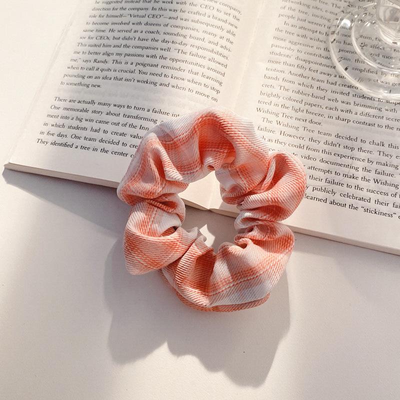 Korean JK College Style Hair Accessories Set: Cute Hair Ring, Headband, Rubber Band, and Large Intestine Hair Rope