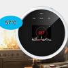 Temperature Display Natural Gas Leakage Detector Digital LED Gas Alarm  Natural Gas