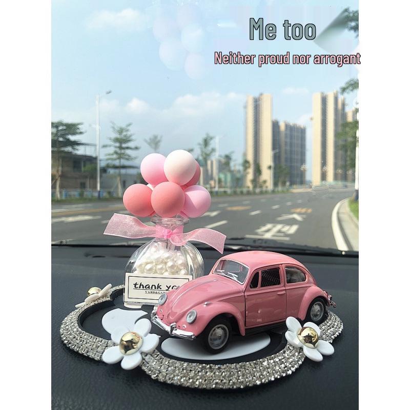 Elegant Car Interior Decor: Stylish Lady Dashboard Ornaments