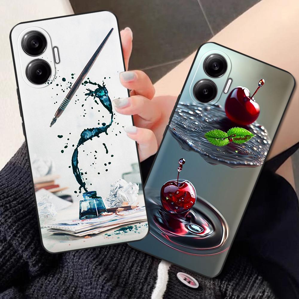 Para Xiaomi Poco F7 Funda Silicona Suave Fundas Funda de Teléfono Pintada Para Poco F7 Pro Fundas Carcasa Protectora Para Poco F7 Ultra PocoF7
