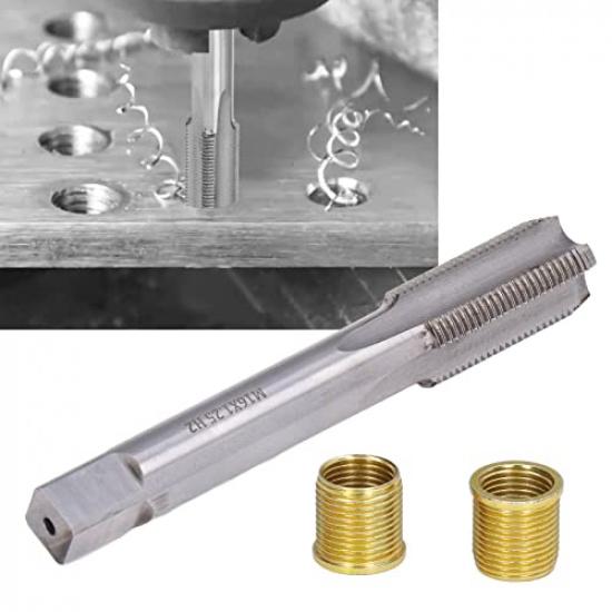 Spark Plug Thread Repair Kit, 14Mm Cylinder Head Rethreaded Kit Repair Tools Gasoline Engine M14X1.25 Erts And M16X1.25 Tap Kit