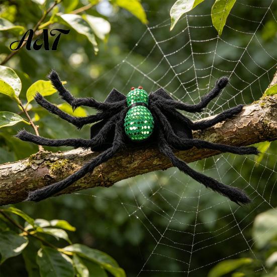Non Restraining Pet Clothing for Active Pets Spider Costume, Halloween Cat Outfit with Skull Face, Black Cute Transformation Birthday Holiday Apparel