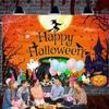 Other Brand Halloween Background Cloth Banner Witch Castle Halloween Party Decoration Background Cloth For Photography