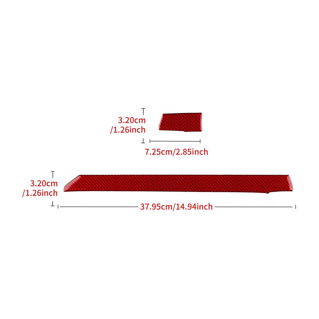 AIRSPEED Toyota Corolla 12th Generation 2019-2024 Carbon Fiber Accessories Interior Parts Carco Pilot Trim